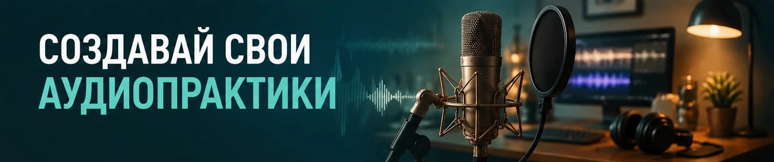 Создавай свои аудиопрактики