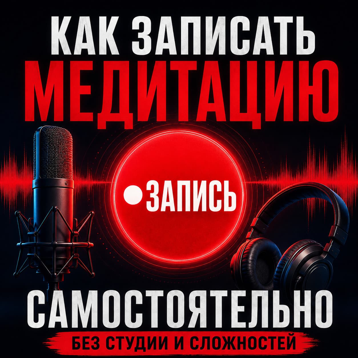 Как записать медитацию самостоятельно