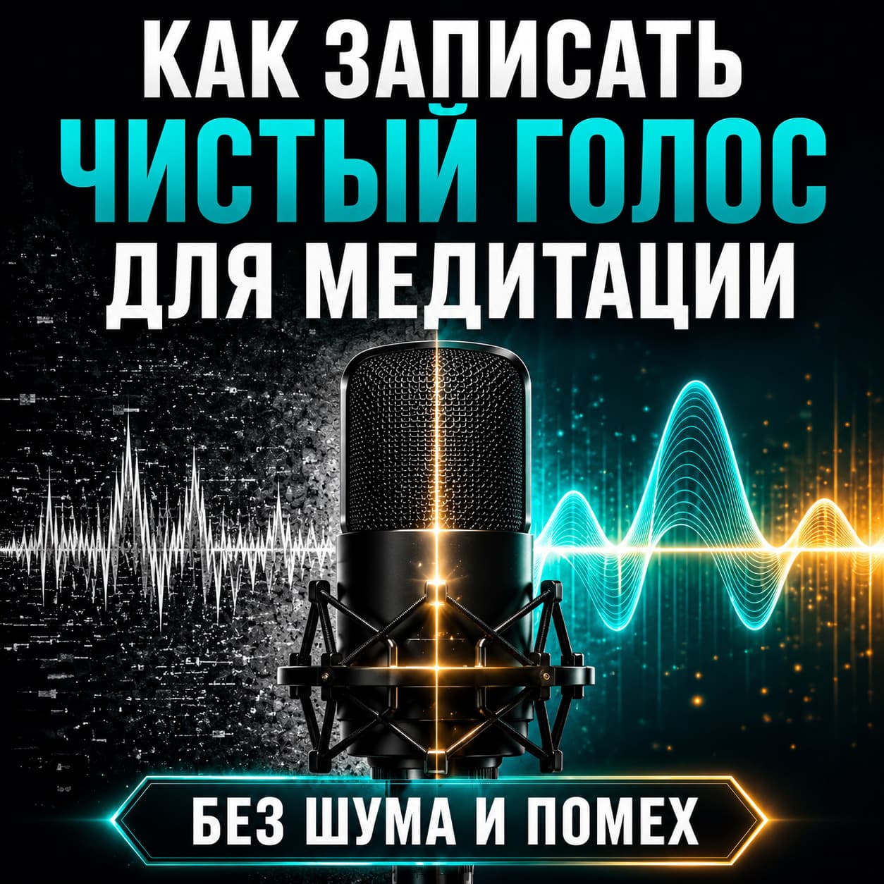 Как записать чистый голос для медитации
