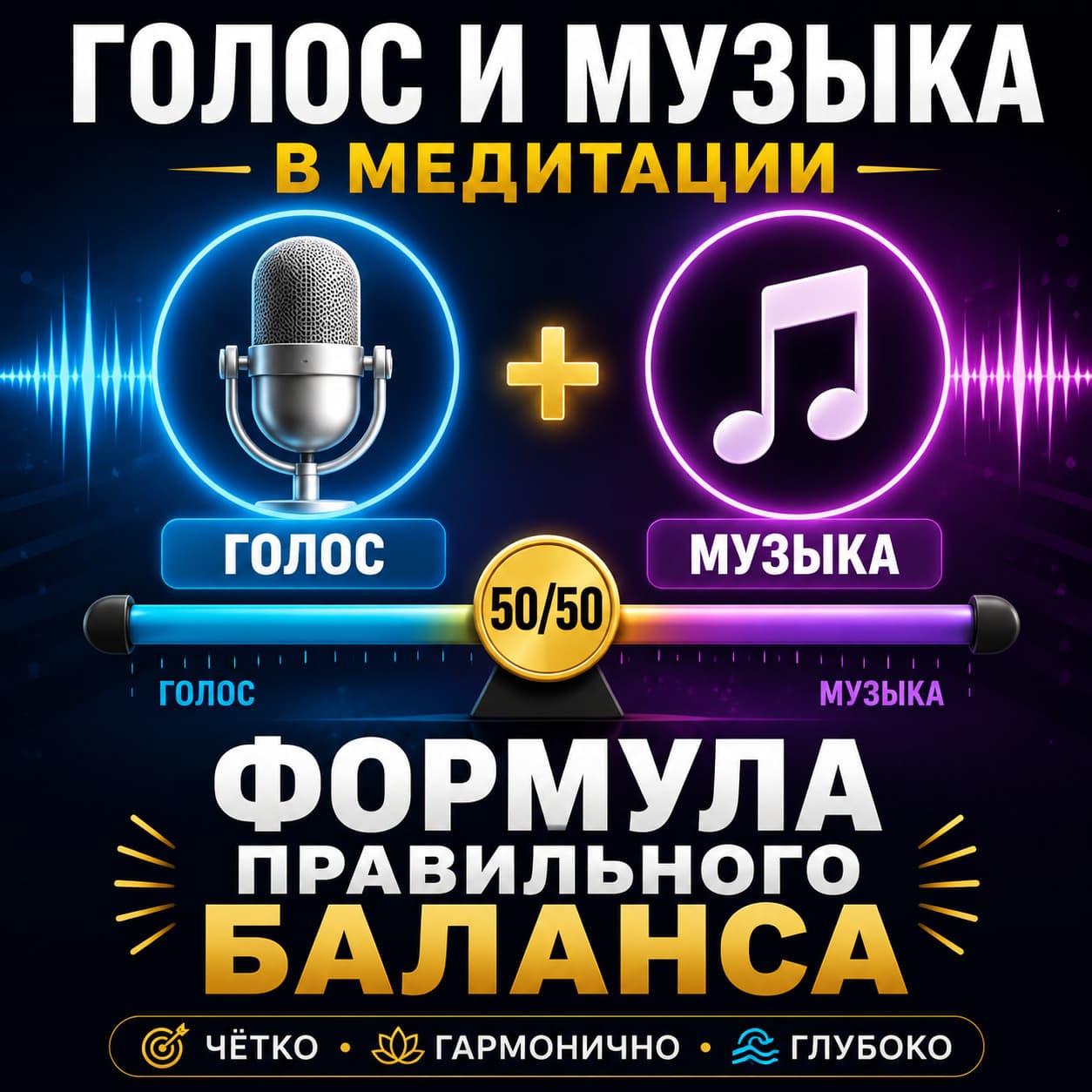 Голос и музыка в медитации: формула правильного баланса
