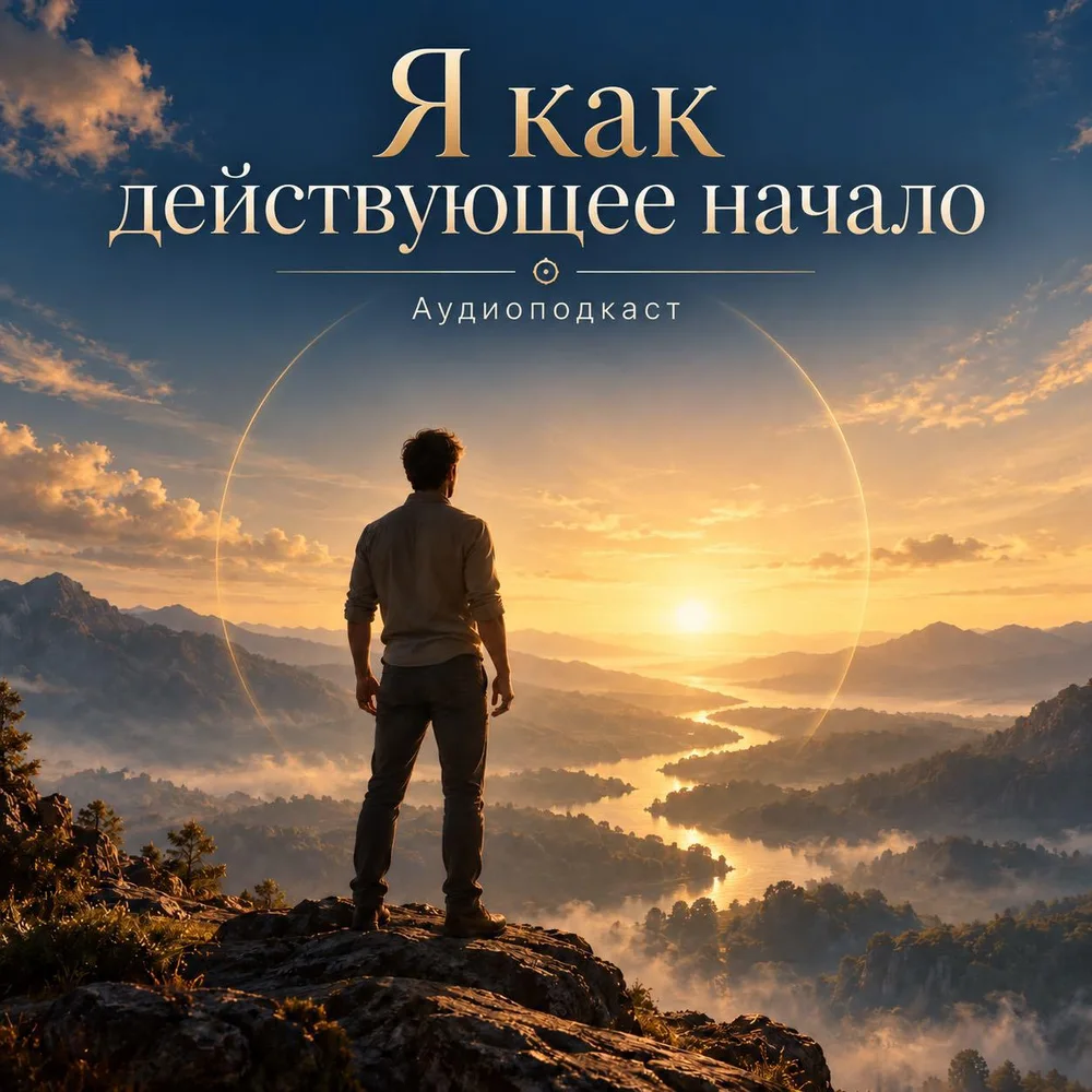 Обложка аудиопрактики «Я как действующее начало» – Володя Бондаренко