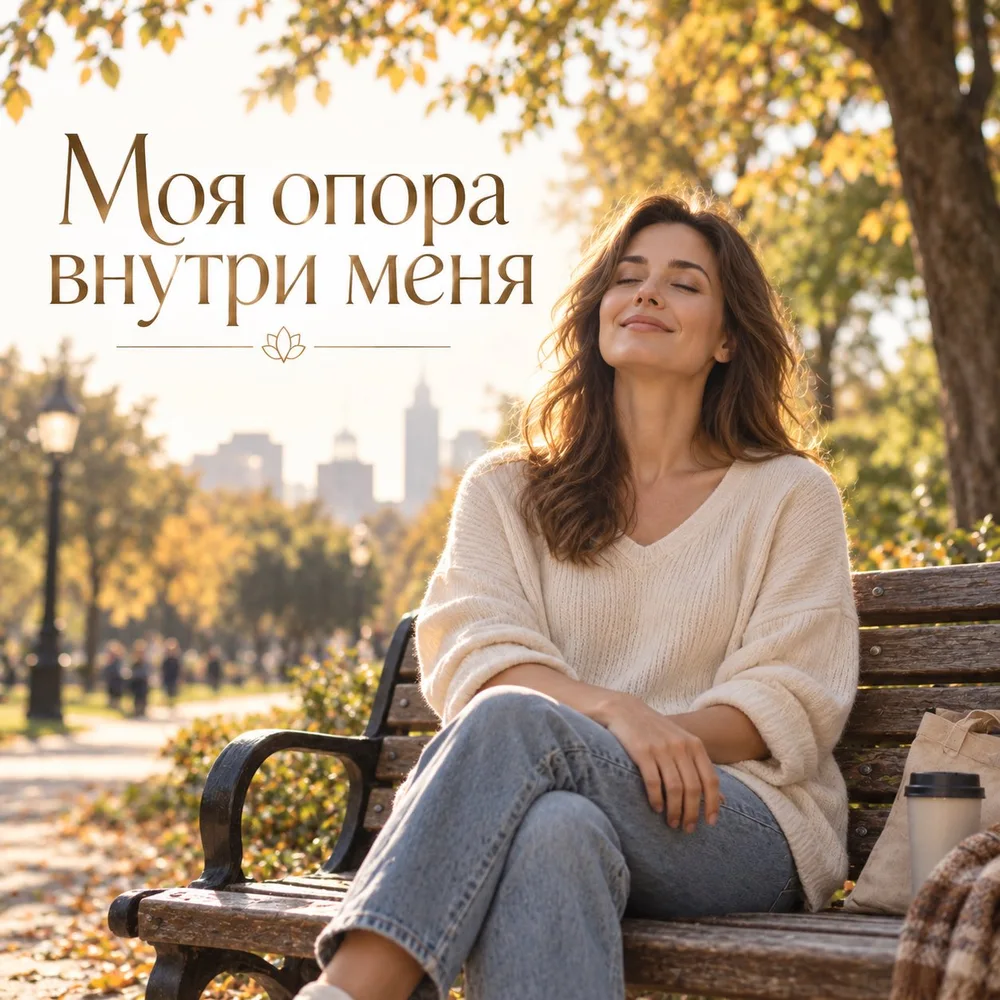 Обложка аудиопрактики «Моя опора внутри меня» – Сергей Петров