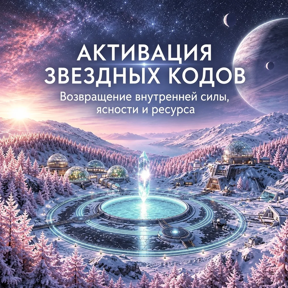Обложка аудиопрактики «"Активация Звездных кодов"» – Это моя ПАУЗА