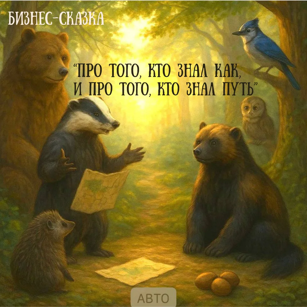 Обложка аудиопрактики «Про того, кто знал как, и про того, кто знал путь» – Светлана Смирнова
