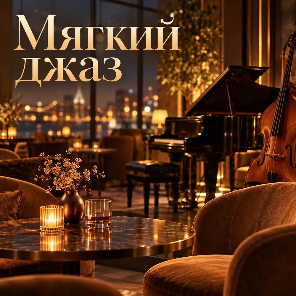 Обложка: музыкальный альбом «Мягкий джаз» – Джаз Релакс
