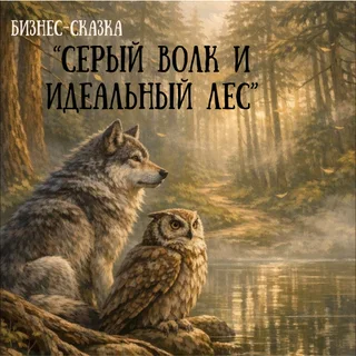 Обложка аудиопрактики «Серый Волк и Идеальный Лес»