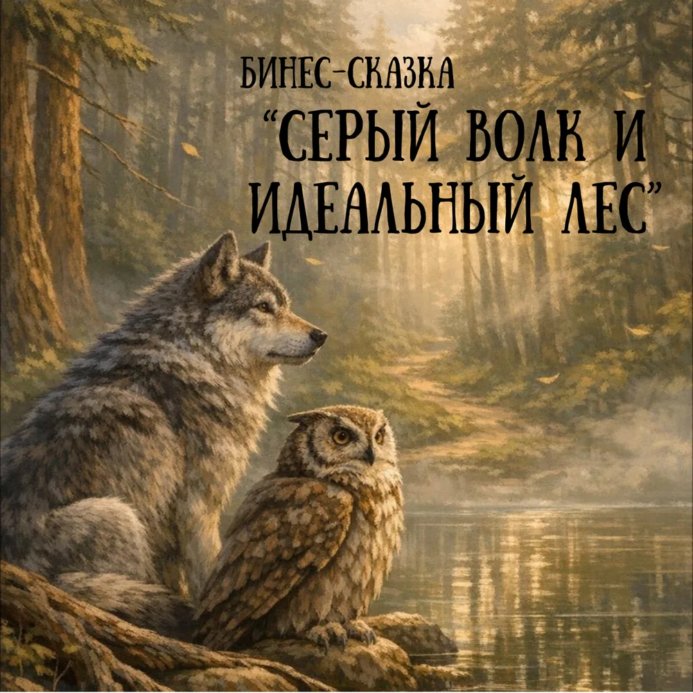 Обложка аудиопрактики «Серый Волк и Идеальный Лес» – Светлана Смирнова