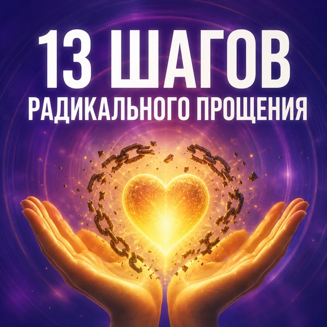 Обложка аудиопрактики «13 шагов Радикального прощения» – Герман Семенюк