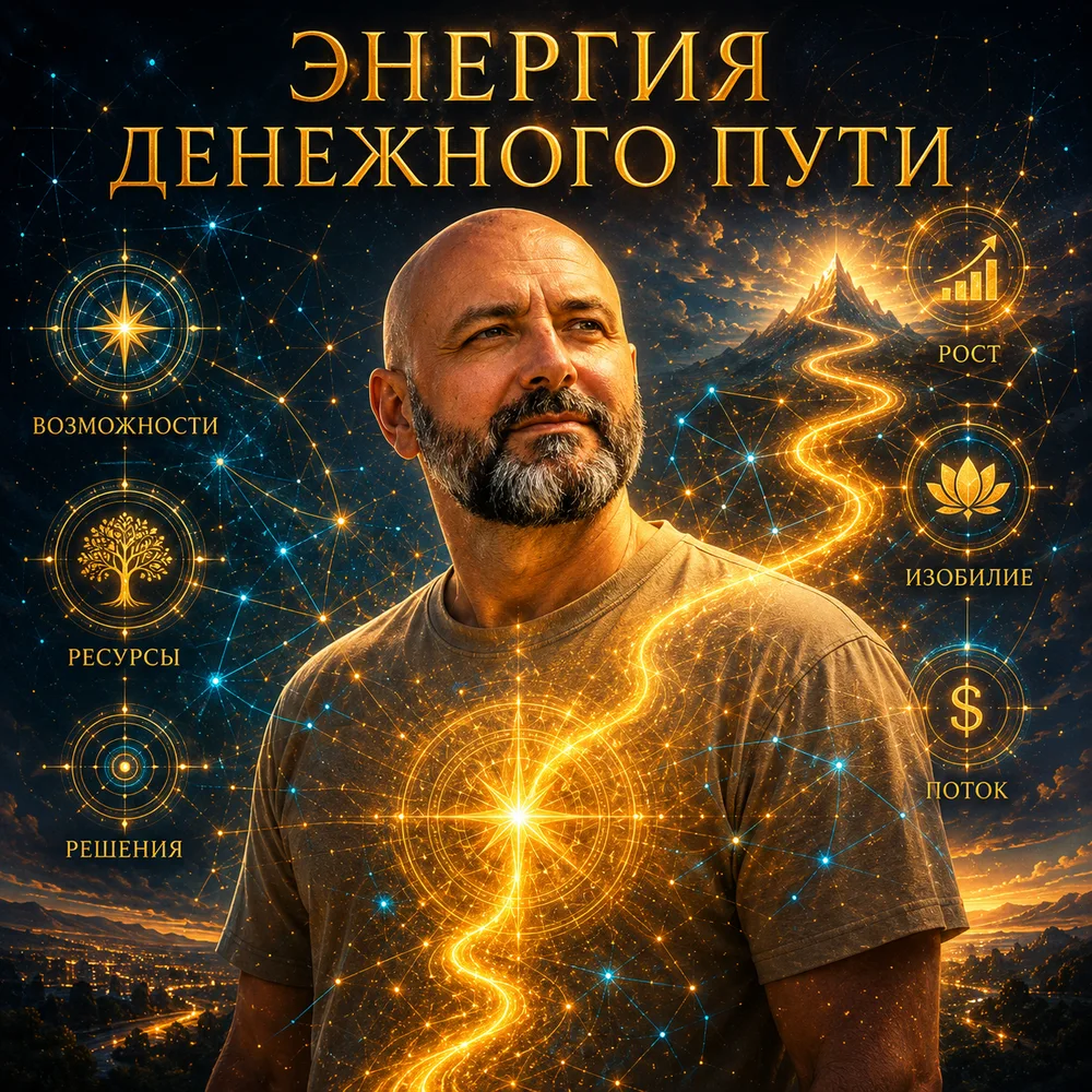 Обложка аудиопрактики «Энергия Денежного Пути»