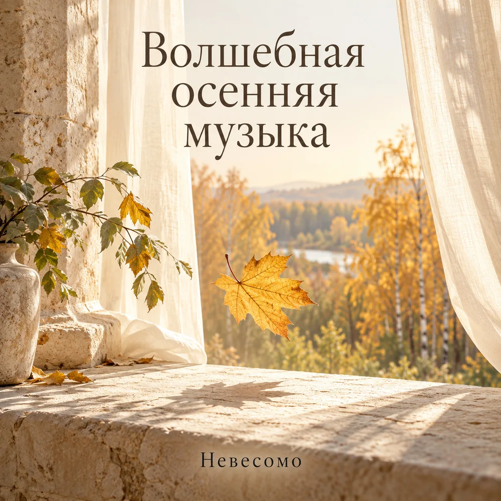 Обложка: музыкальный альбом «Волшебная осенняя музыка» – Невесомо