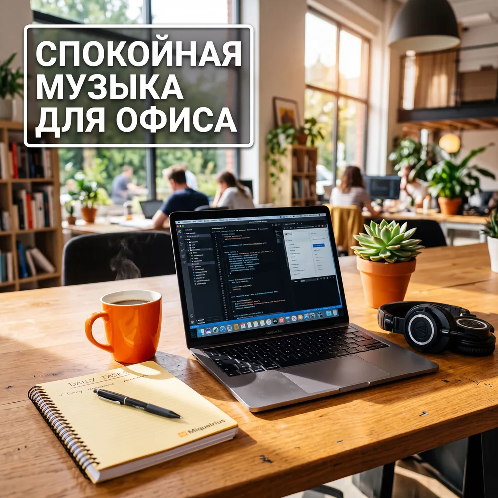 Обложка: музыкальный альбом «Спокойная музыка для офиса» – Тонолия