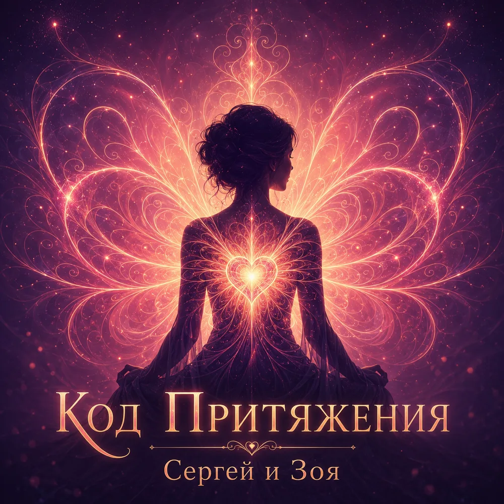 Обложка аудиопрактики «Код Притяжения» – Сергей и Зоя