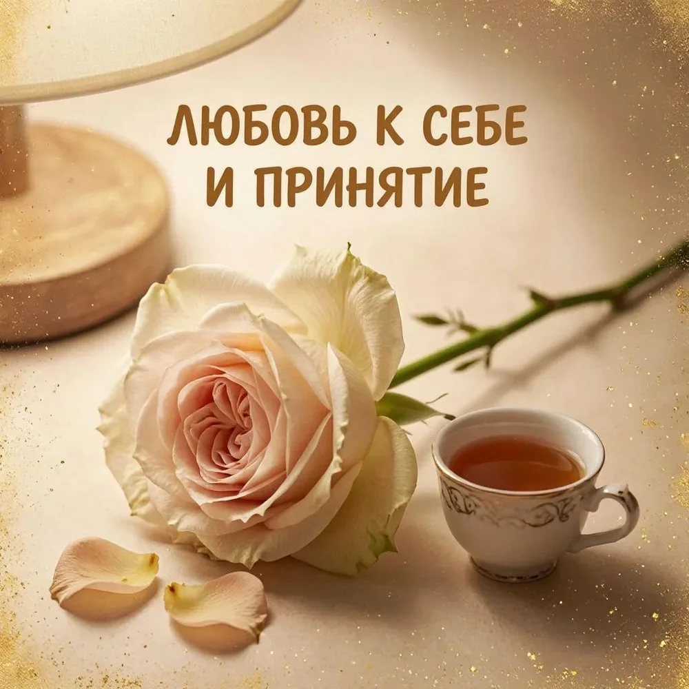 Обложка аудиопрактики «Любовь к себе и принятие» – Марина Варгола