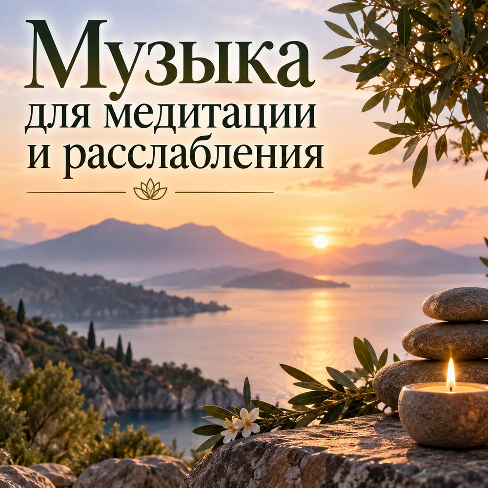 Обложка: музыкальный альбом «Музыка для медитации и расслабления» – Надежда