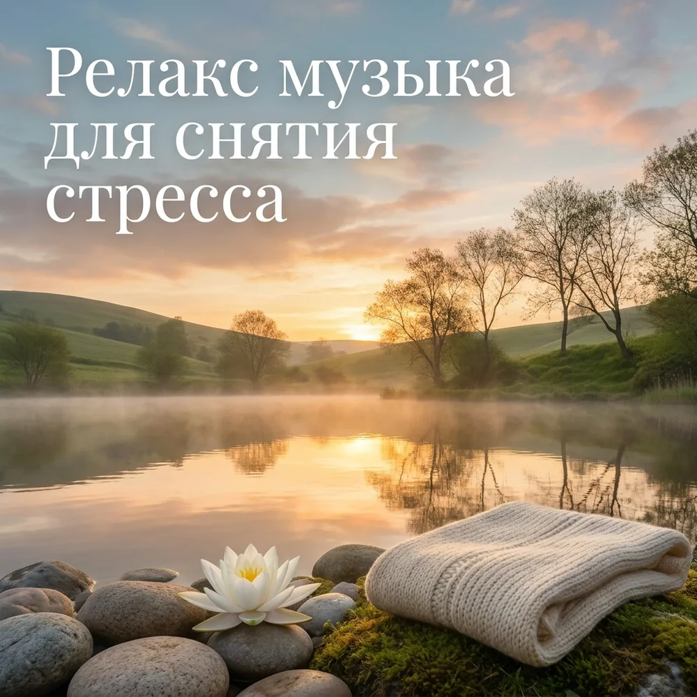 Обложка: музыкальный трек «Релакс музыка для снятия стресса» – Ирина Ведянина