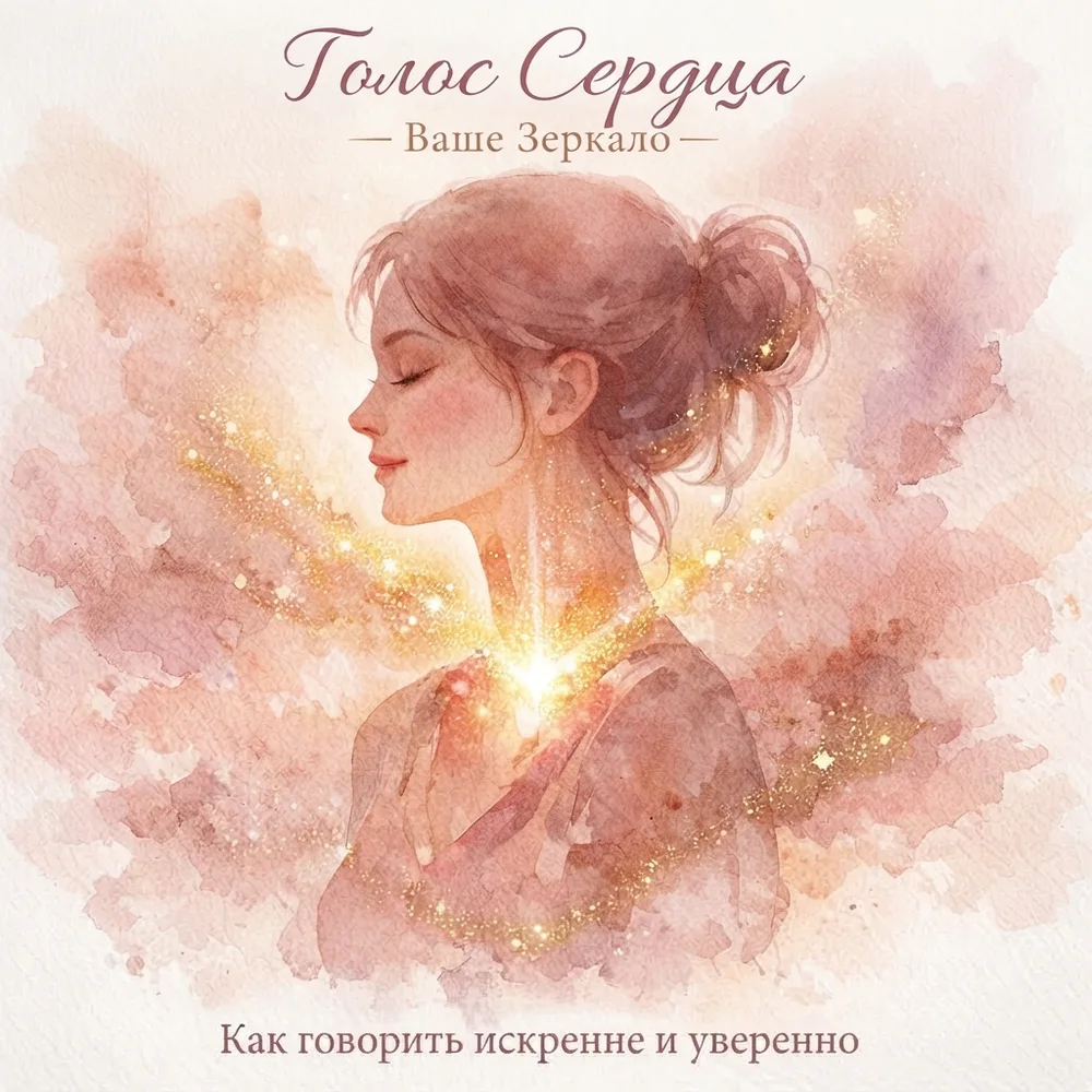 Обложка аудиопрактики «Голос сердца - твоё зеркало» – Наталья Кощеева