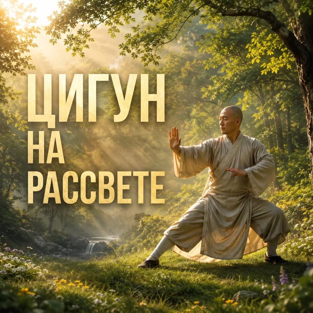 Обложка аудиопрактики «Цигун на рассвете» – Ольга Невская