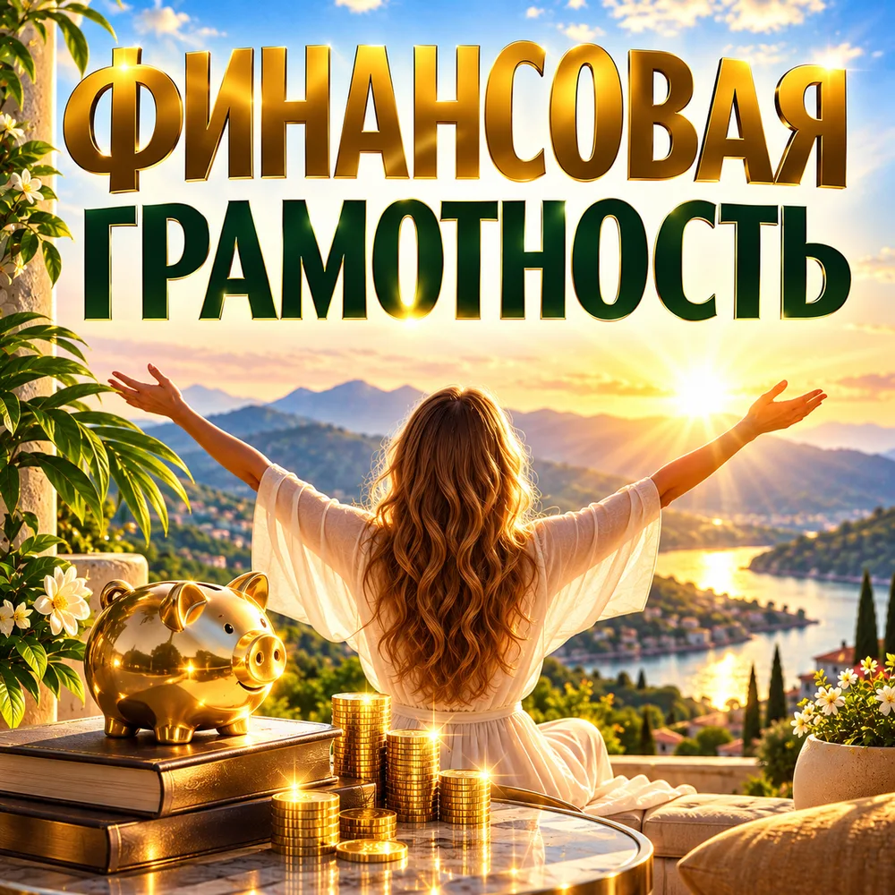 Обложка аудиопрактики «Финансовая грамотность - новый взгляд на деньги» – Шабарова Ольга