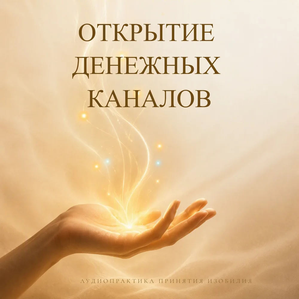 Обложка аудиопрактики «Открытие денежных каналов» – Татьяна Бадакова