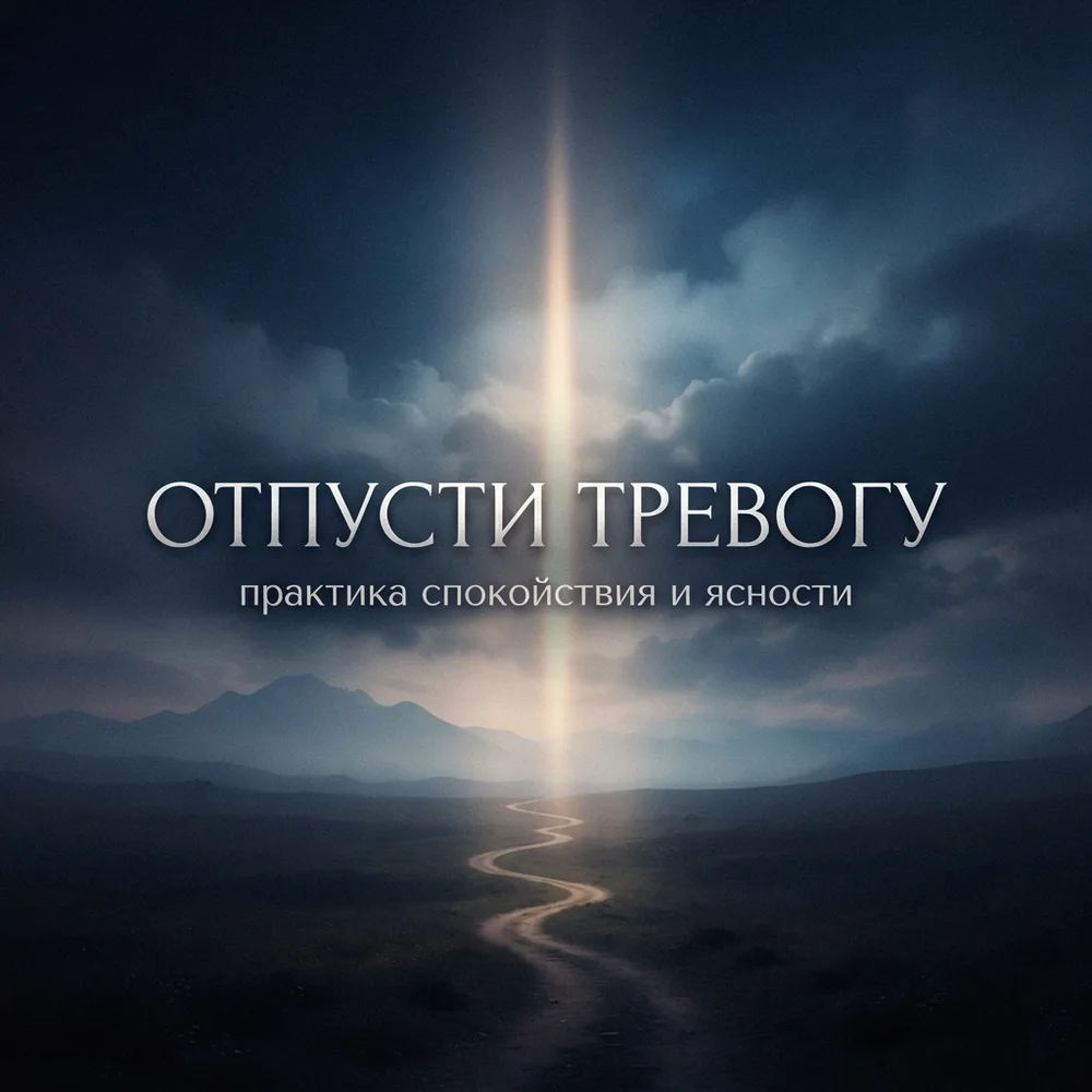 Обложка аудиопрактики «Аудиопрактика «Отпусти тревогу»» – Татьяна Бадакова