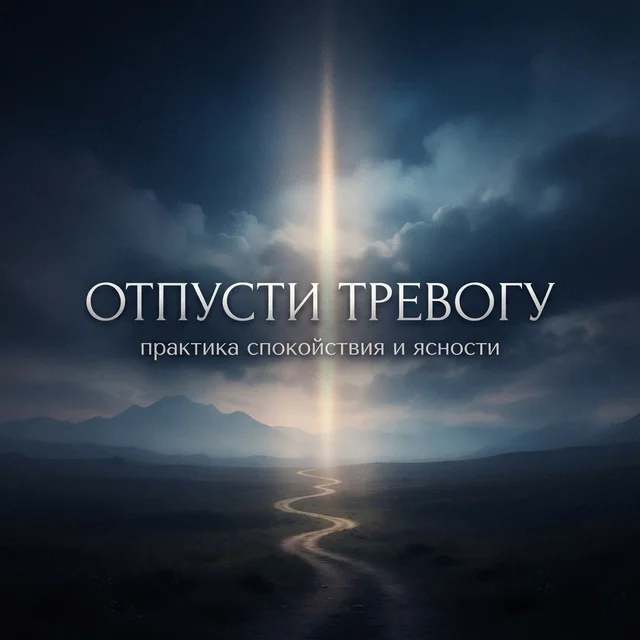 Обложка аудиопрактики «Аудиопрактика «Отпусти тревогу»» – Татьяна Бадакова