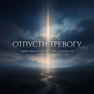 Обложка аудиопрактики «Аудиопрактика «Отпусти тревогу»»
