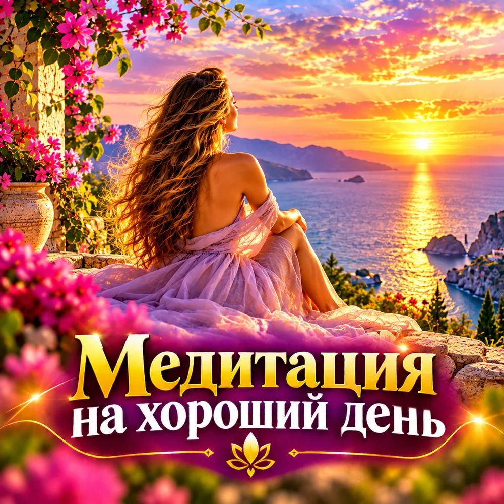 Обложка аудиопрактики «Медитация на хороший день» – Шабарова Ольга