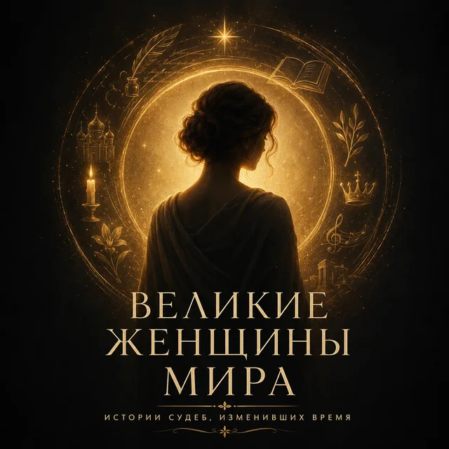 Обложка аудиопрактики «Великие Женщины Мира» – Сергей Петров