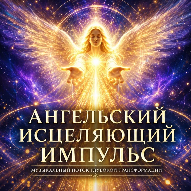 Обложка аудиопрактики «Ангельский исцеляющий импульс» – Аурафон