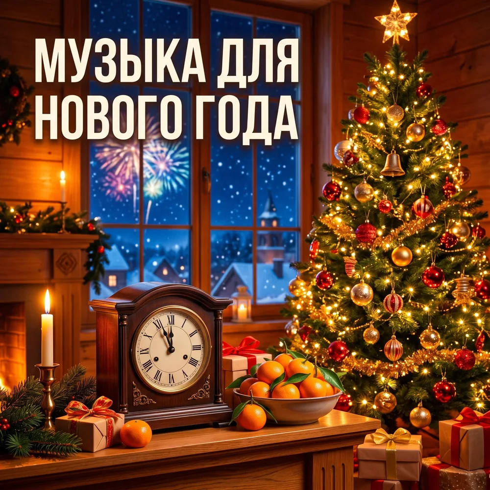 Обложка: музыкальный альбом «Музыка для Нового года» – Тонолия