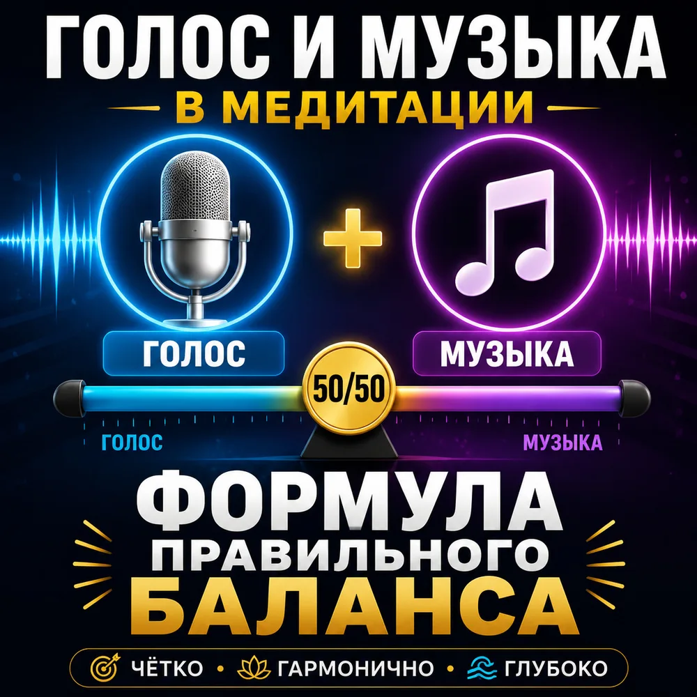 Обложка аудиопрактики «25 готовых решений для создания своих медитаций» – Сергей Петров