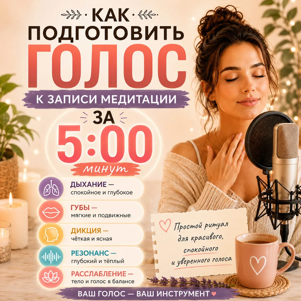 Обложка аудиопрактики «25 готовых решений для создания своих медитаций» – Сергей Петров