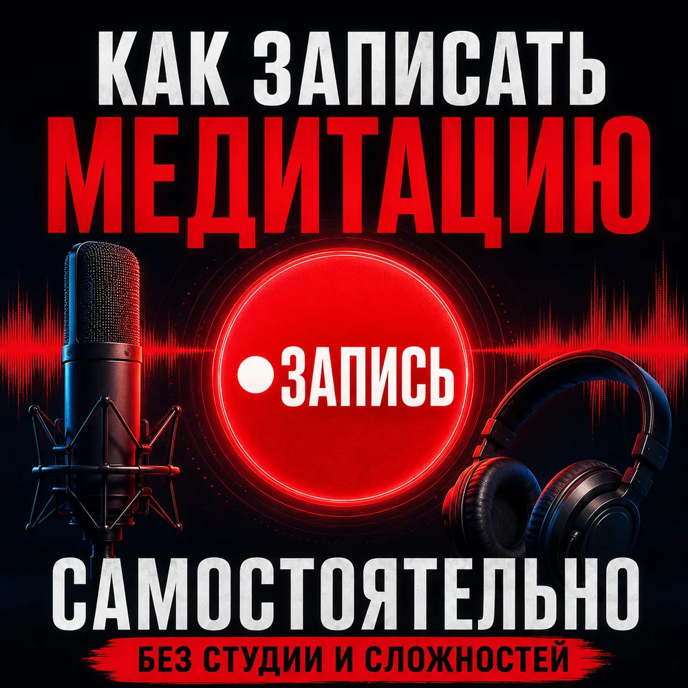 Обложка аудиопрактики «25 готовых решений для создания своих медитаций» – Сергей Петров