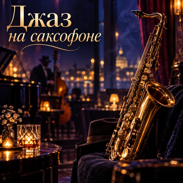 Обложка аудиопрактики «Джаз на саксофоне» – Джаз Релакс