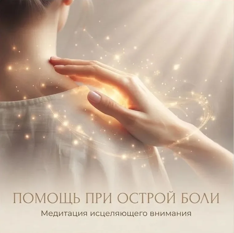 Обложка аудиопрактики «Помощь при острой боли» – Татьяна Бадакова