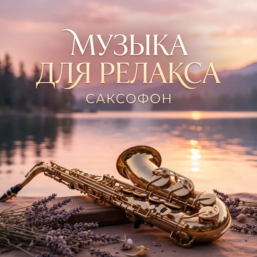 Обложка: музыкальный альбом «Музыка для релакса саксофон» – Людмила