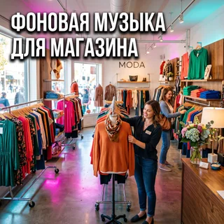 Обложка аудио «Порог элегантности | Фоновая музыка для магазина»
