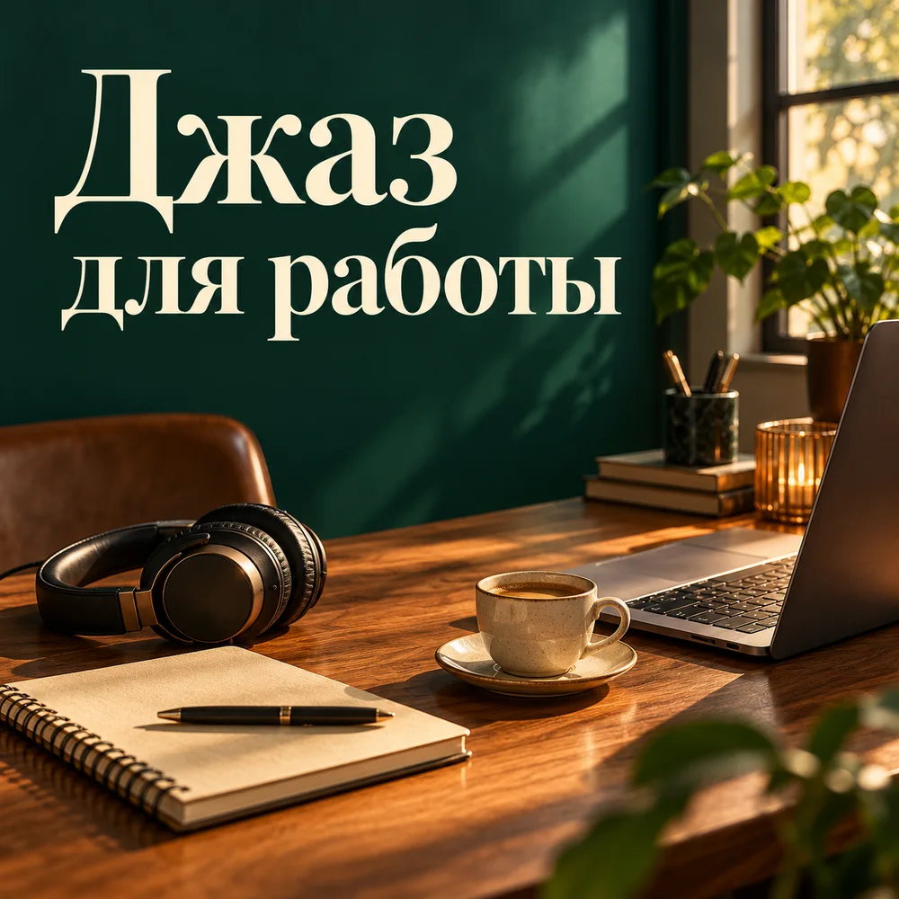 Обложка: музыкальный альбом «Джаз для работы» – Джаз Релакс
