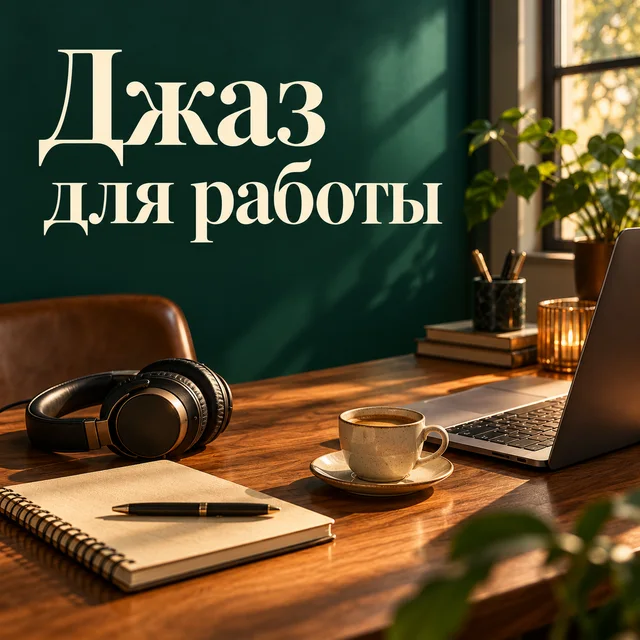 Обложка аудиопрактики «Джаз для работы» – Джаз Релакс