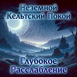 Обложка аудиопрактики «Неземной Кельтский Покой – Глубокое Расслабление»