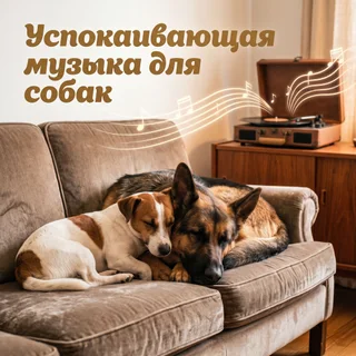 Обложка аудио «Успокаивающая музыка для собак»