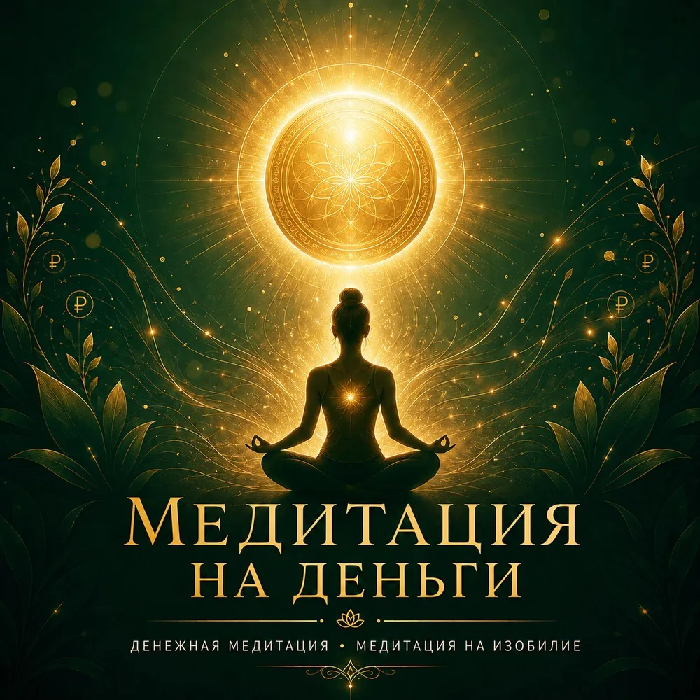 Обложка плейлиста «Медитация на деньги | Денежная медитация | Медитация на изобилие» на АудиоЛаде