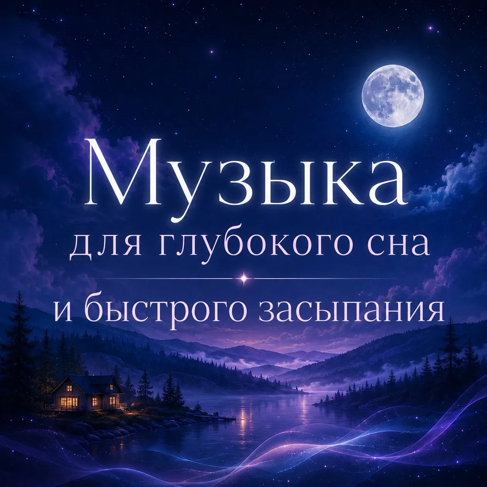 Обложка плейлиста «Музыка для глубокого сна | Музыка для быстрого засыпания» на АудиоЛаде